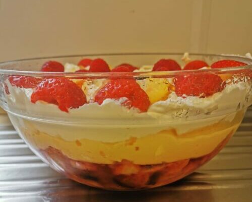 Classic Sherry trifle
