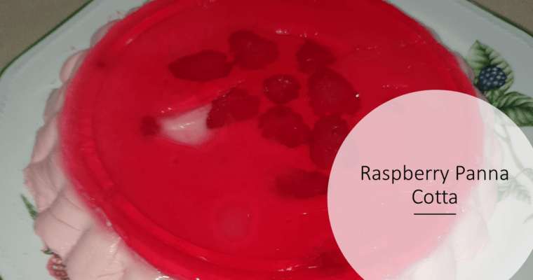 Raspberry Panna Cotta Recipe